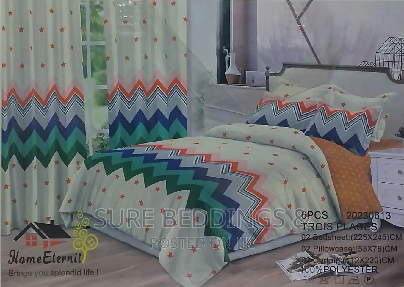 Bedsheets and Curtains