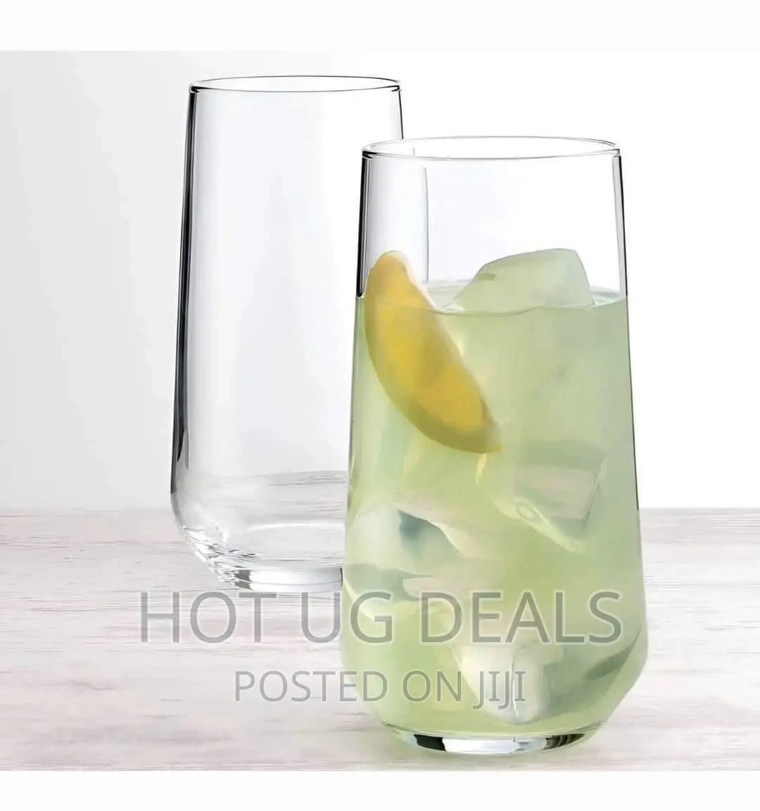 6pcs of Juice Glasses - Clear