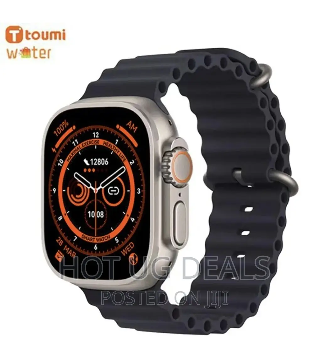 Ultra Smartwatch Bluetooth Phone Waterproof. - Silver ,Black