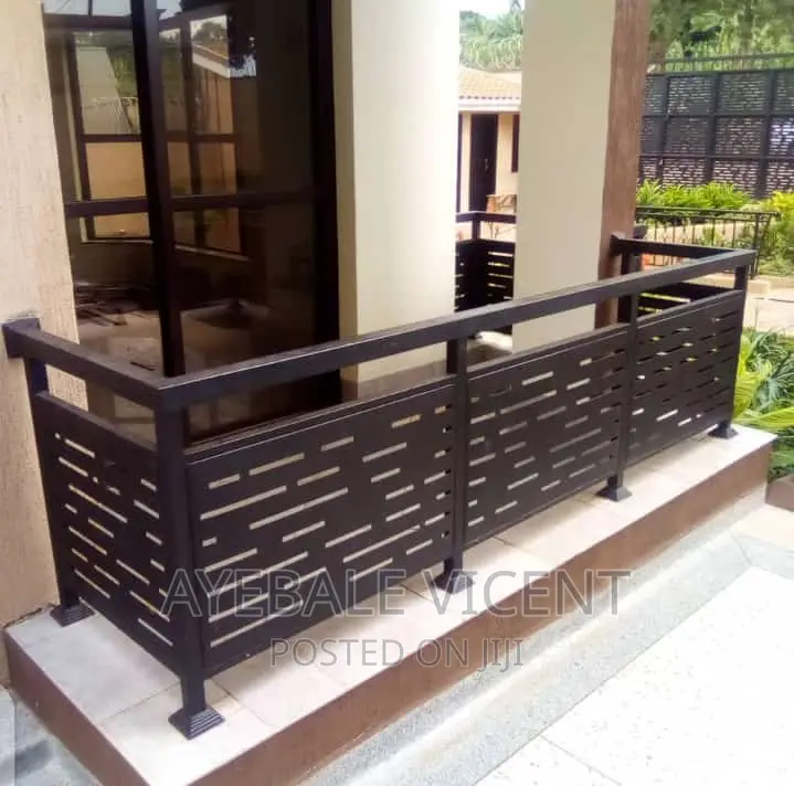 Balcony at Vicentz Steal and Aluminium Fabricationz