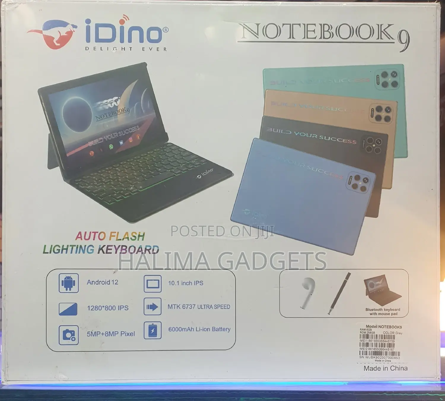 New Idino Notebook 9 512 GB Green