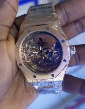 Rose Gold Audemars Piguet Skelton Watch