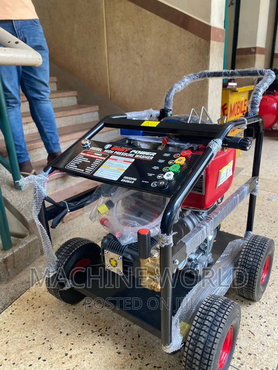 Diesel Car Washer (Easy Power Italy Design)With Key Start