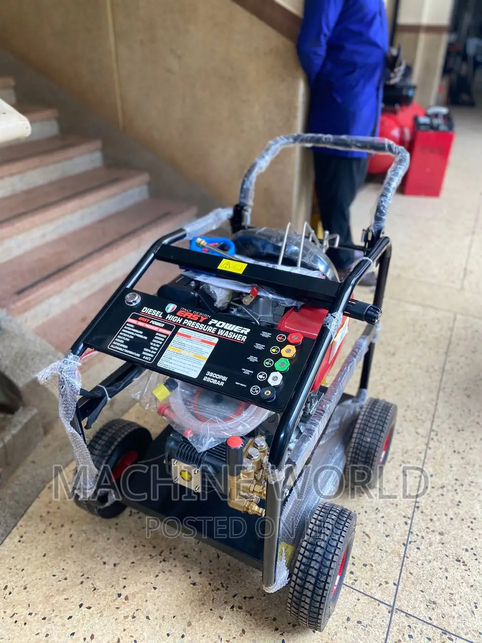 Diesel Car Washer (Easy Power Italy Design)With Key Start