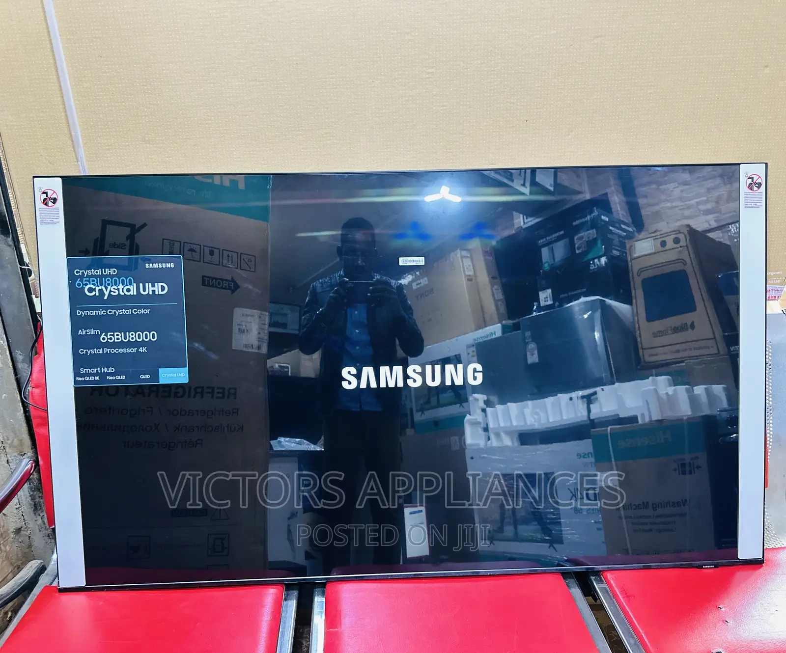 Samsung 65” Uhd Smart Tv Original Powered by Tizen