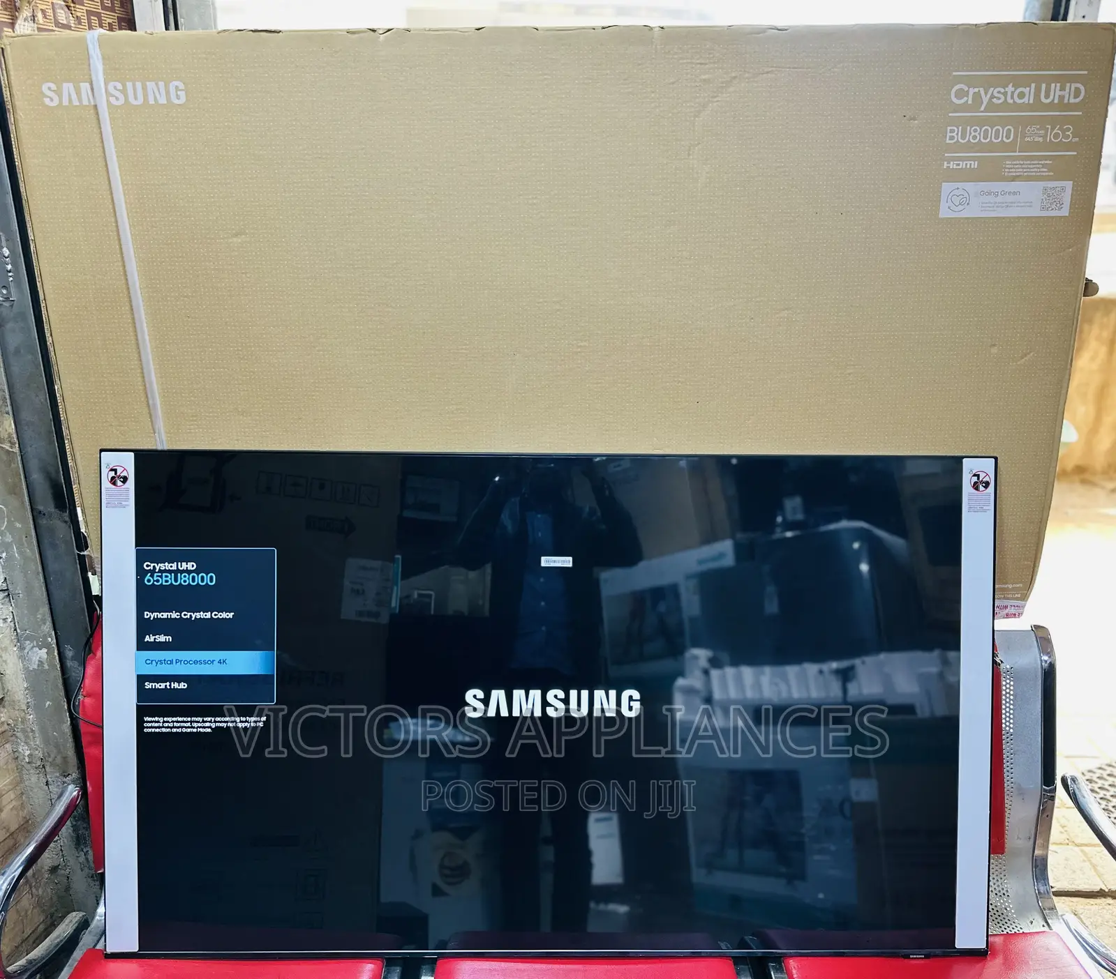 Original SAMSUNG 65” Crystal UHD Smart Tv