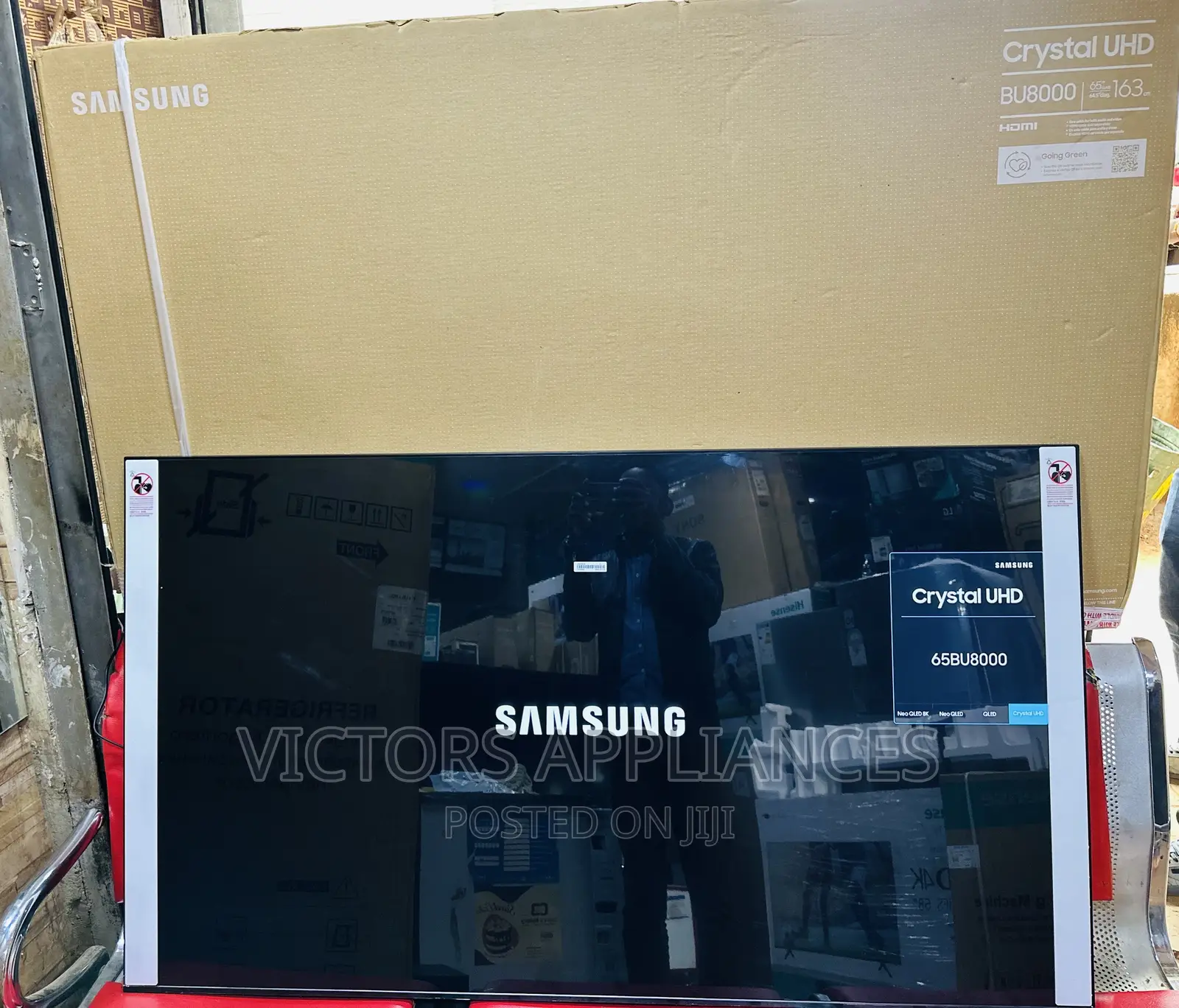 Samsung 65” Crystal Uhd Smart Tv