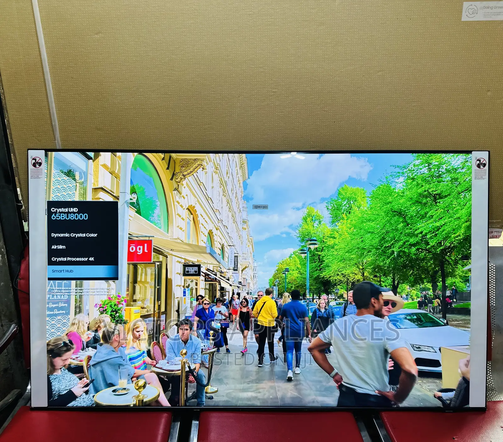 Samsung 65” Crystal Uhd Smart Tv