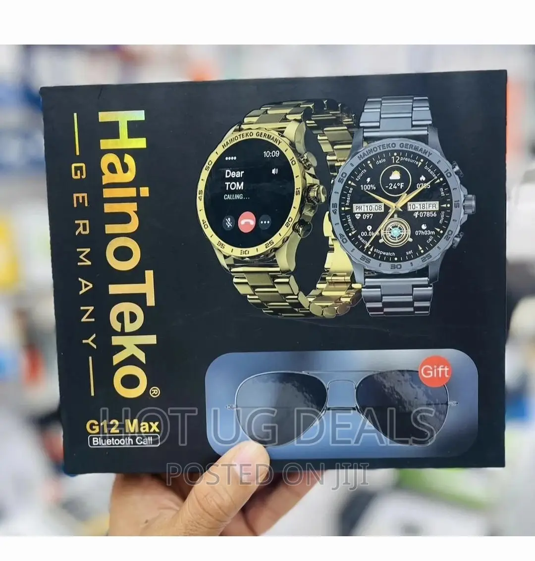 Haino Teko G12 Max Smart Watch - Black