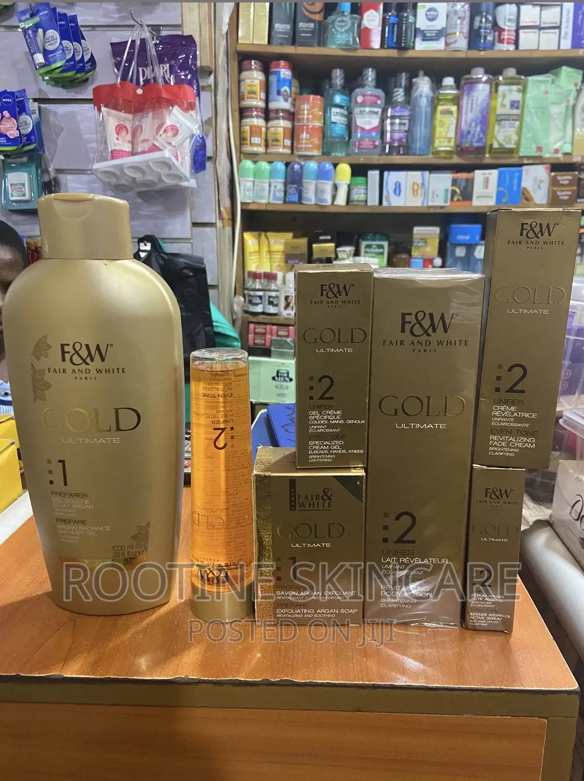 Original Fair White Skin Brightening Gold 2 Fullset