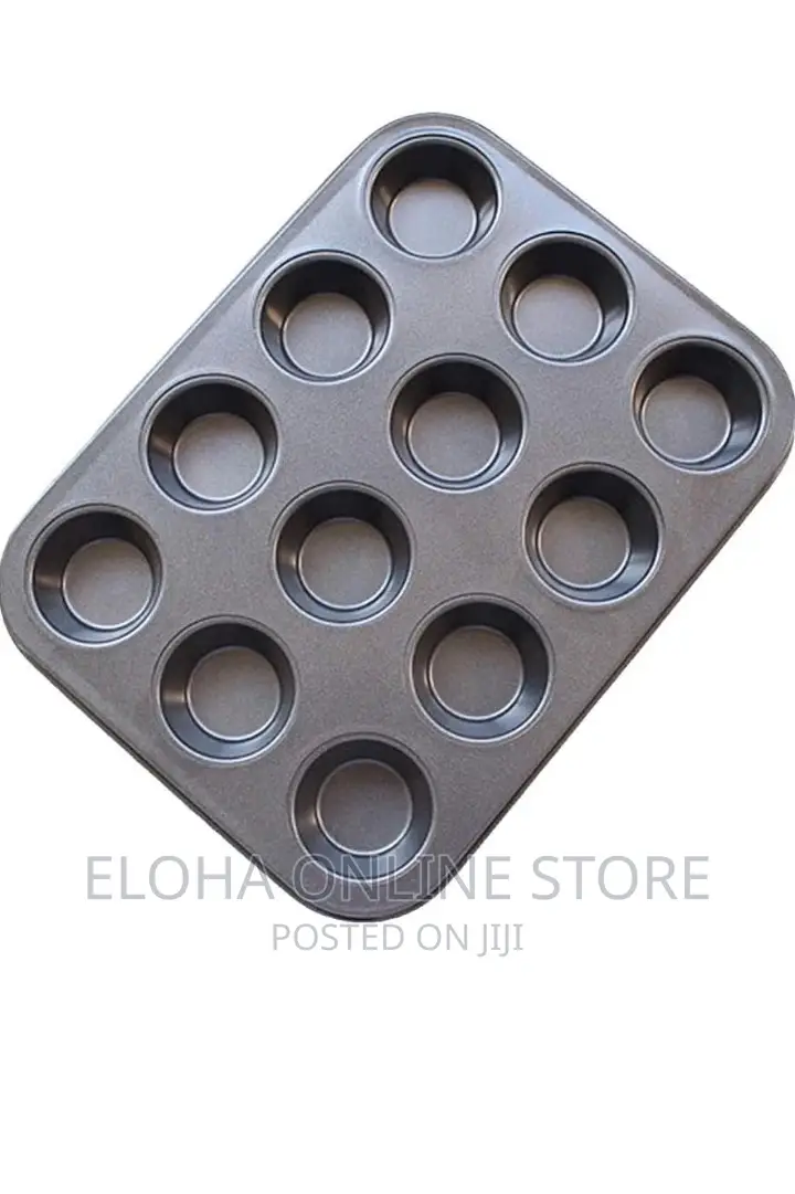 Non Stick Muffin Tray 12 Cavity