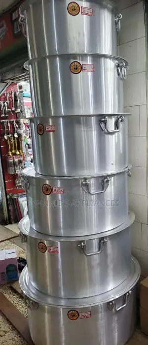 Heavy Duty Cooking Saucepans 6pics Aset