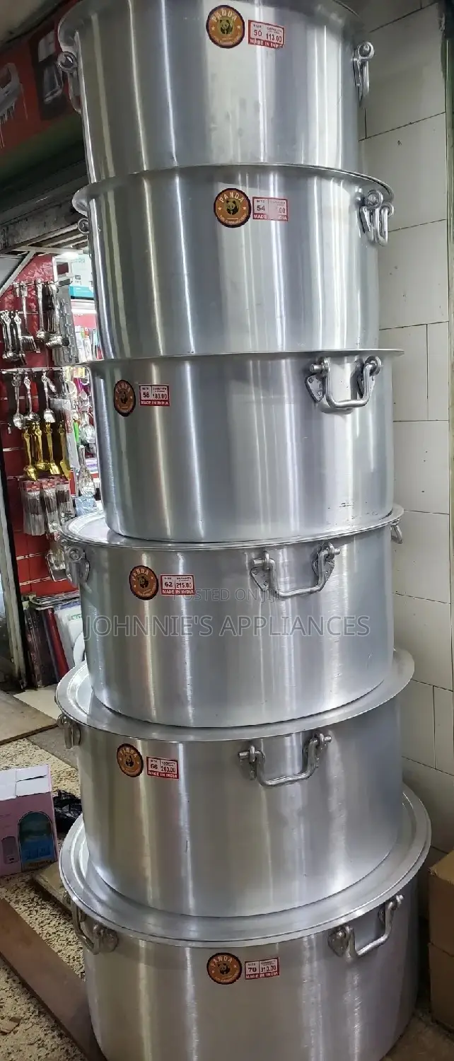 Heavy Duty Cooking Saucepans 6pics Aset