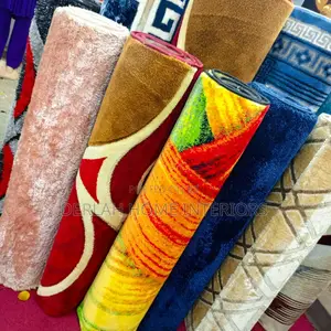 High Quality Carpet Medium Size With Blue Prints