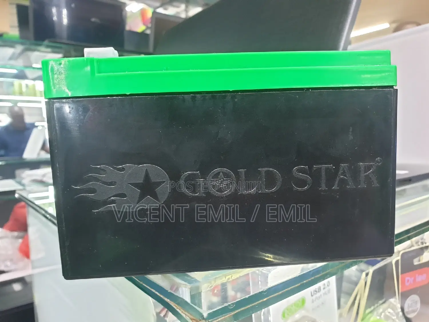 Gold Star Deep Cycle Battery for UPS 12v 7ah at 20hr