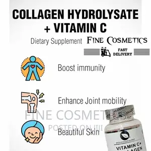 Collagen and Vitamin C 60000MG Skin Whitening Booster Tablet