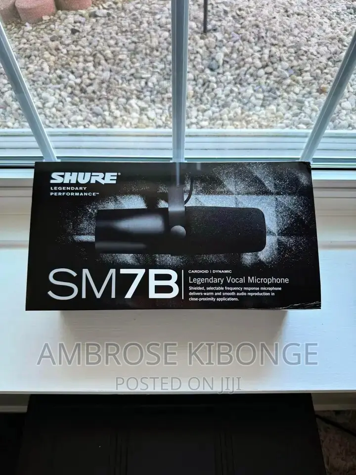 Top Quality Full Pack SHURE SM7B Condenser Studio Microphone