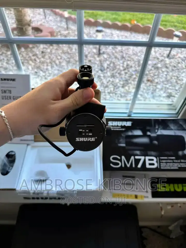 Top Quality Full Pack SHURE SM7B Condenser Studio Microphone