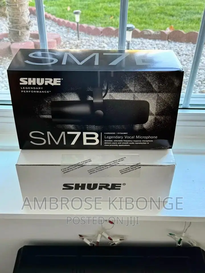 Top Quality Full Pack SHURE SM7B Condenser Studio Microphone