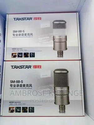 Top Sound Quality TAKSTAR SM-8B Condenser Studio Microphone.