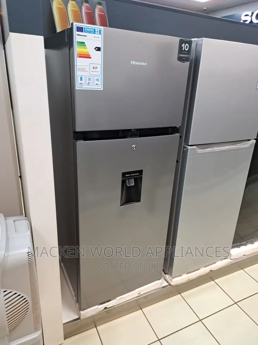 270 Liters Hisense Double Door Fridge With Water Dispenser