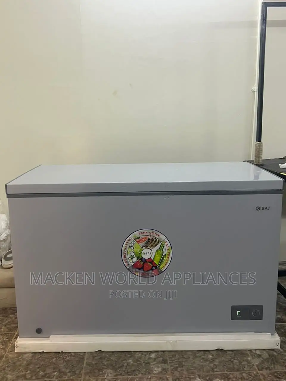 350 Liters SPJ Chest Freezer Brand New Silver Colour