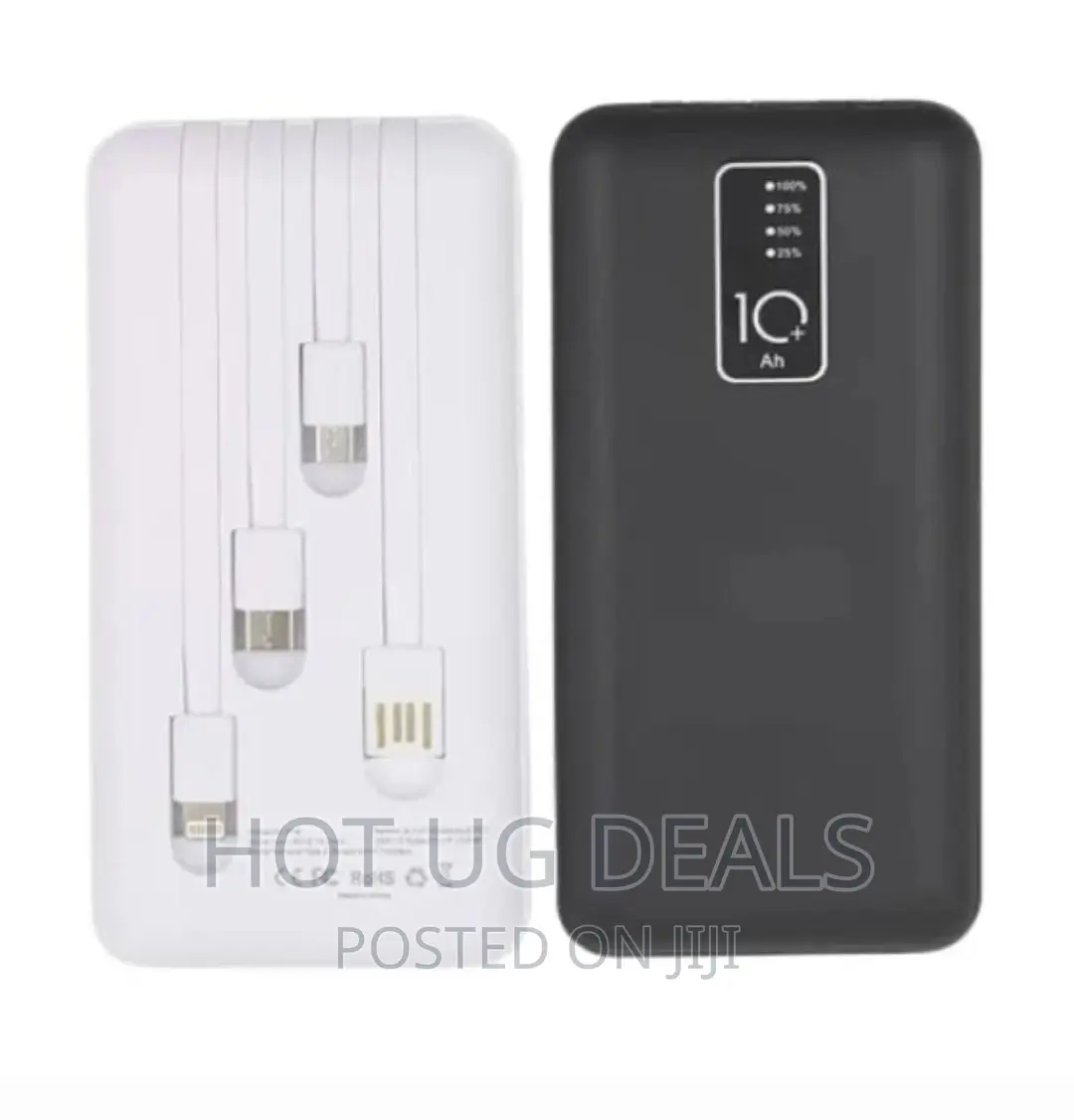 Premium 20000mah Fast Charging Power Bank With Cables