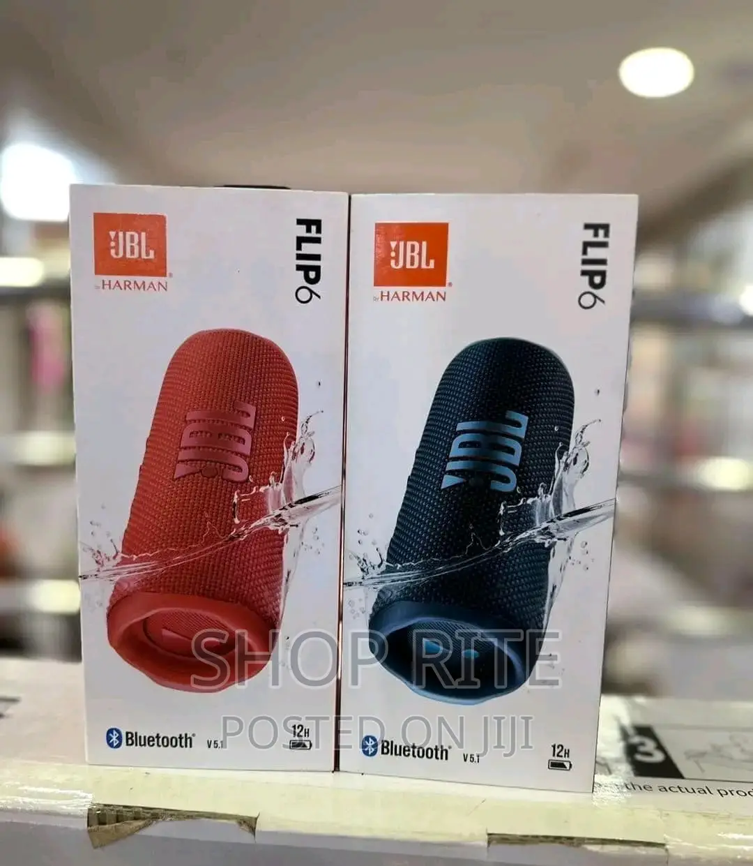 JBL Flip6 Waterproof Portable Bluetooth Speakers