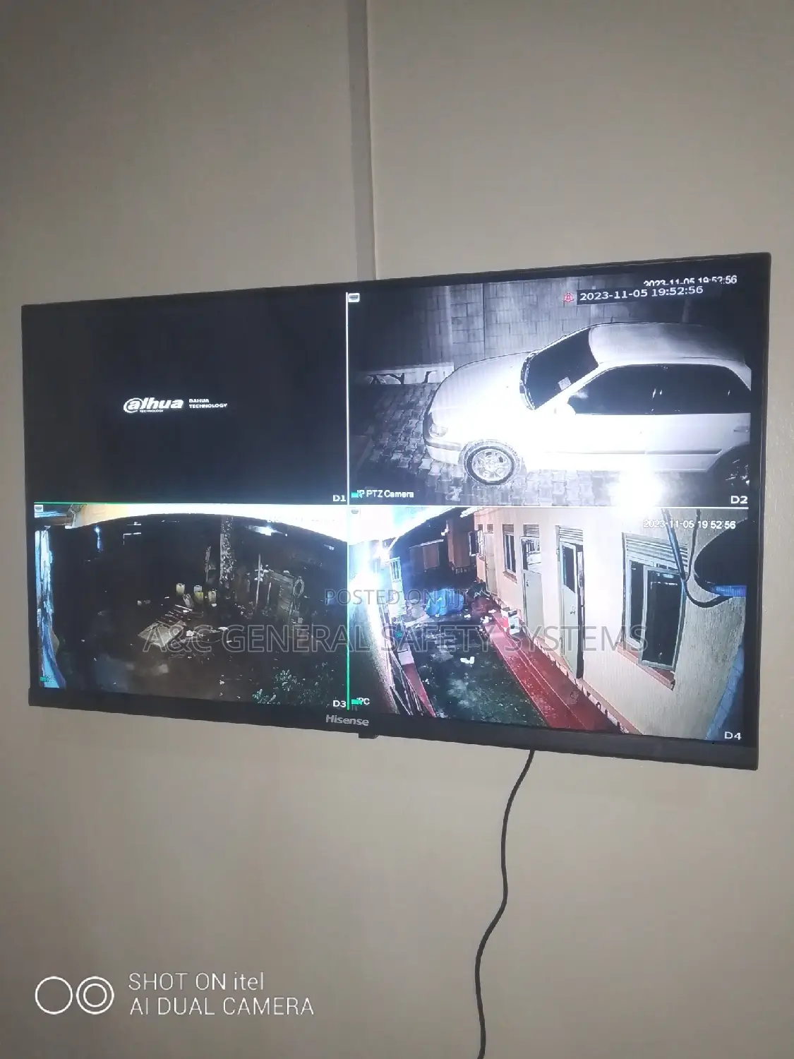 4 CCTV Cameras Full Set Color Vu Latest HD 1080p Clear View