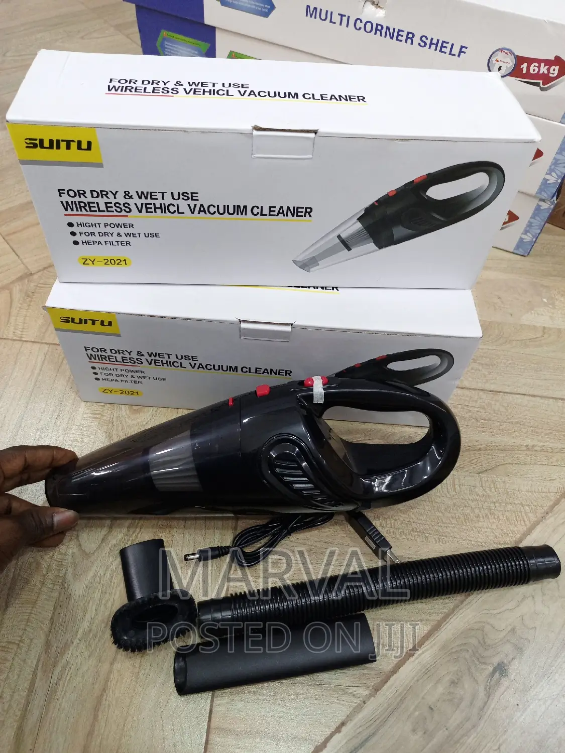Dry and Wet Wireless Handhold Vacuum Cleaner