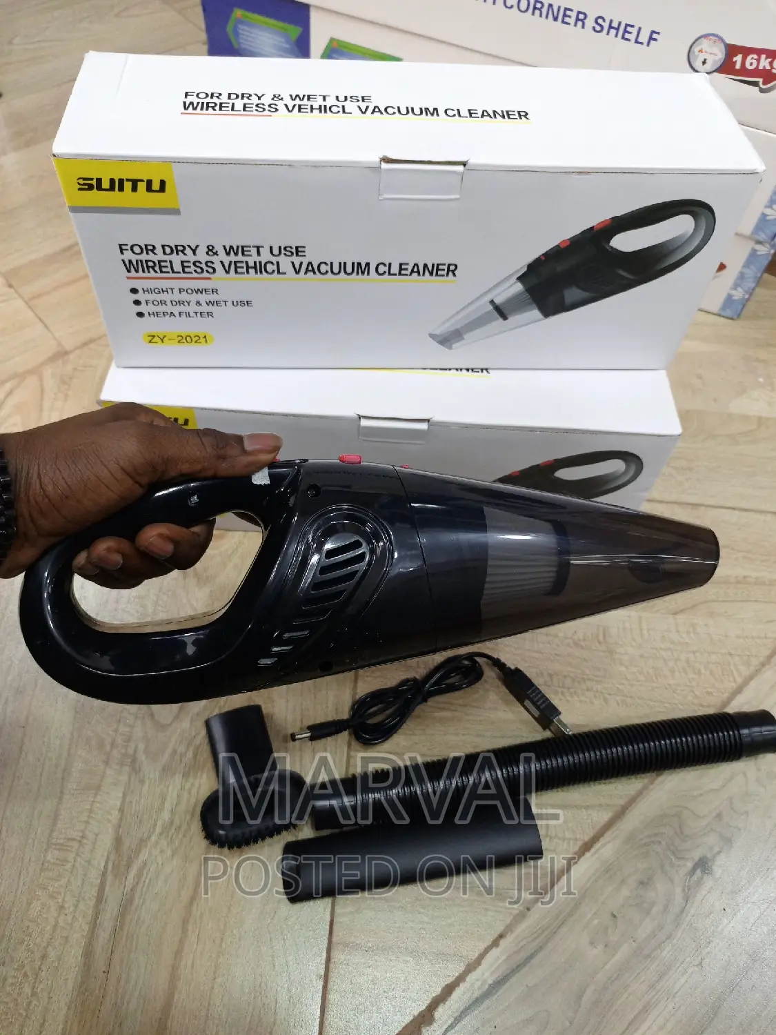 Dry and Wet Wireless Handhold Vacuum Cleaner