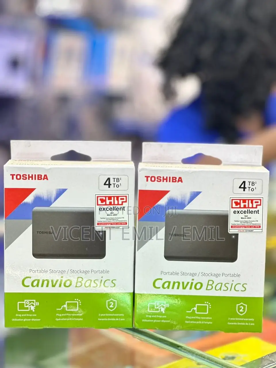 Toshiba External Harddrive 4tb Canvio Basic