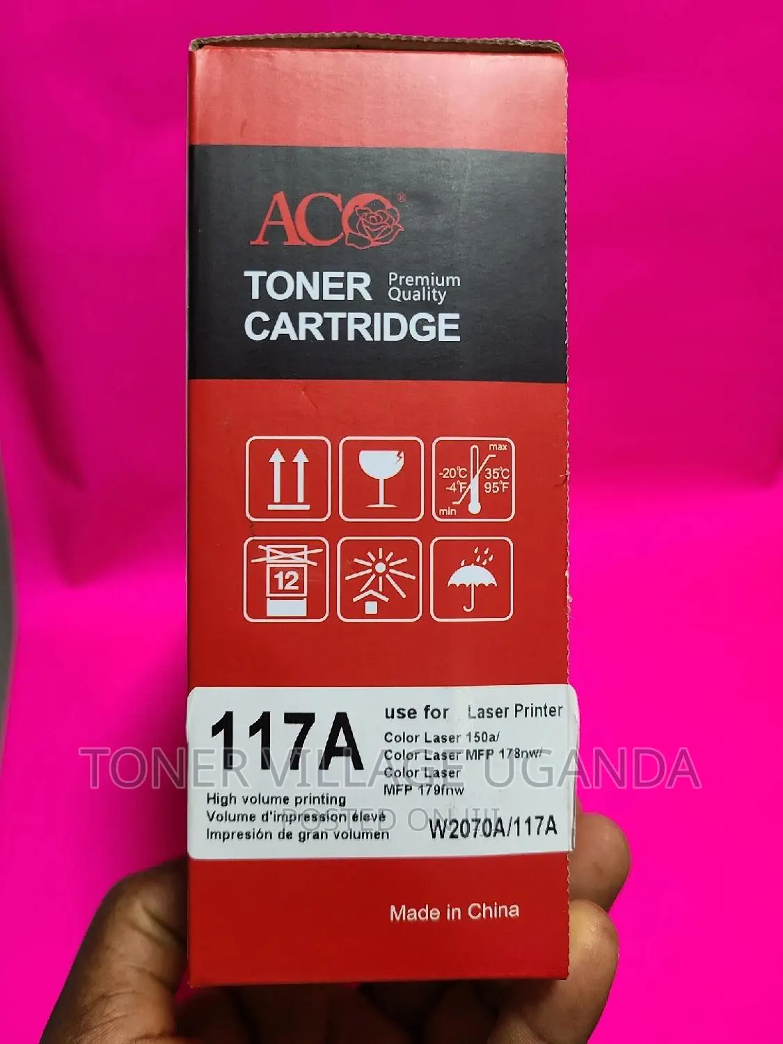 117A Black W2070a Cartridge for Hp 150a 150nw 178fnw 178nw