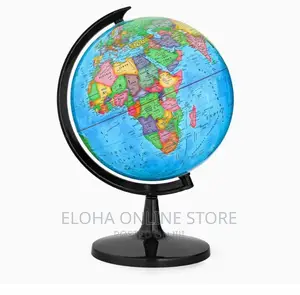 World Globe With Stand