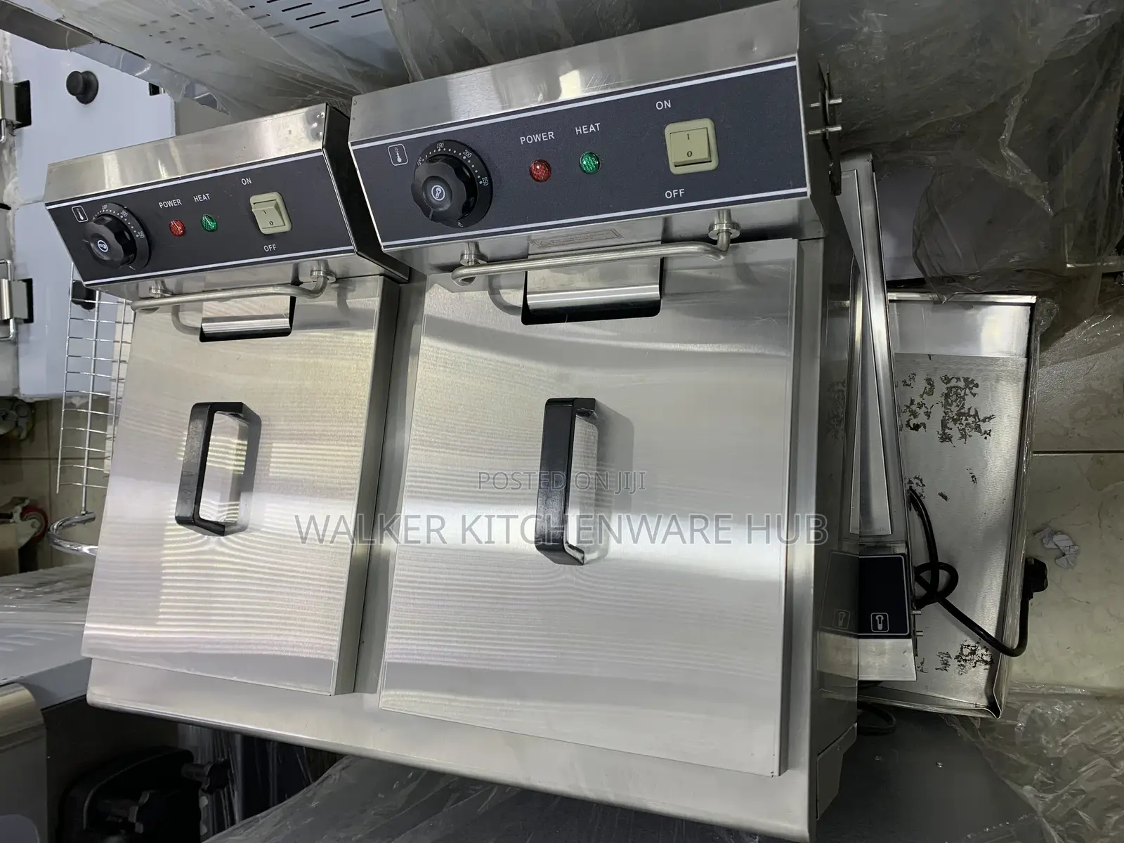 Heavy Duty 12L Commercial Deep Fryer With Taps