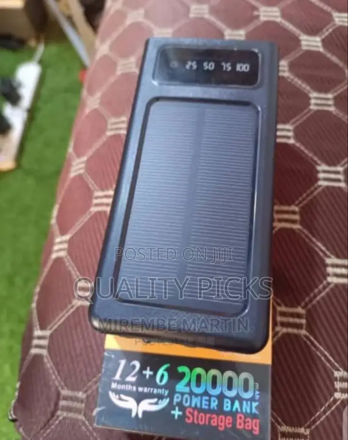 Power Bank With Solar