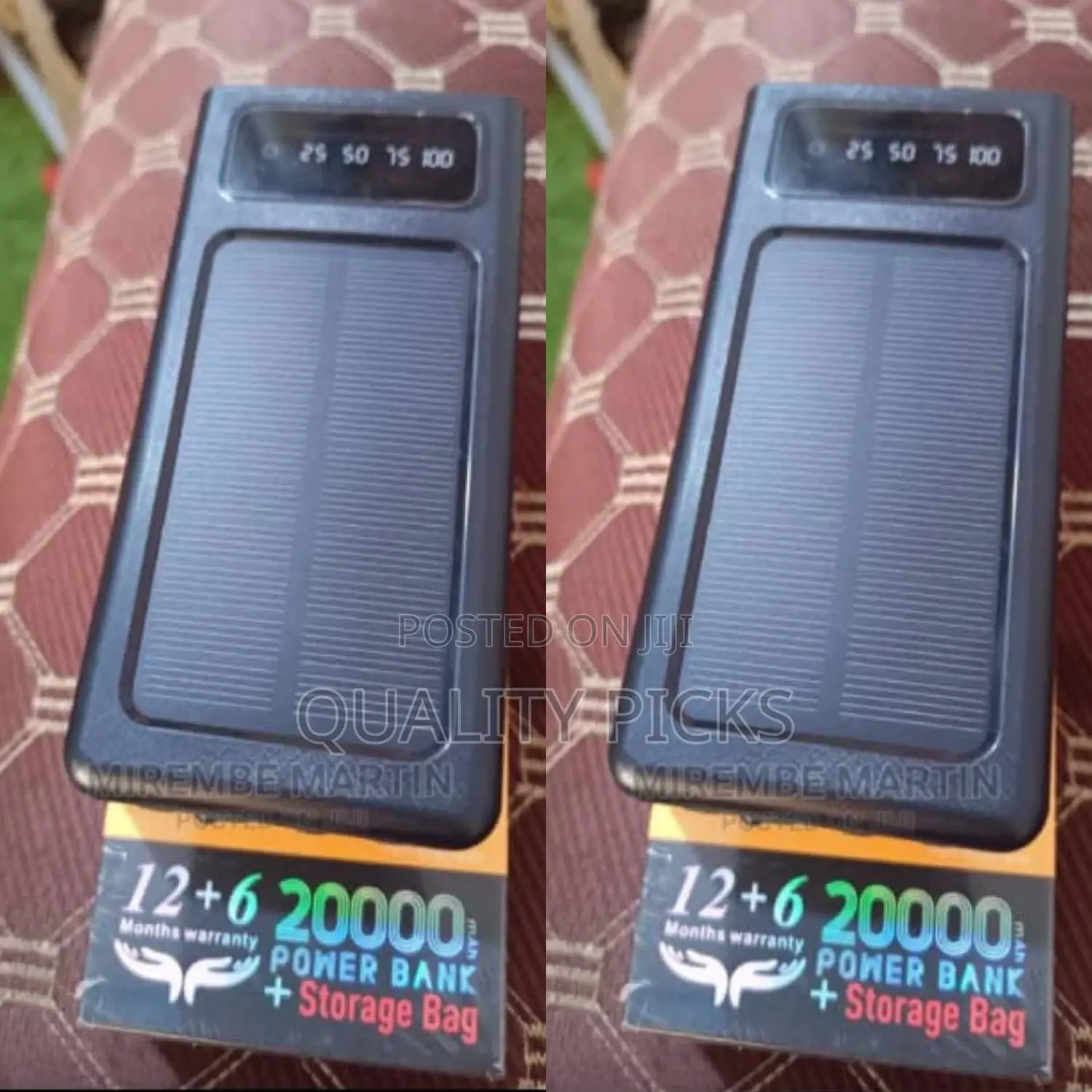 Power Bank With Solar