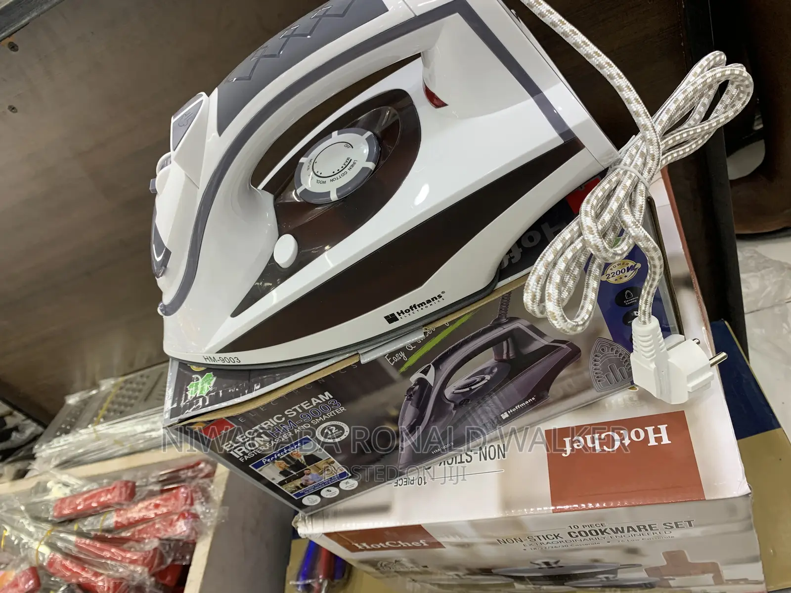 Hoffmans Steam Flat Iron
