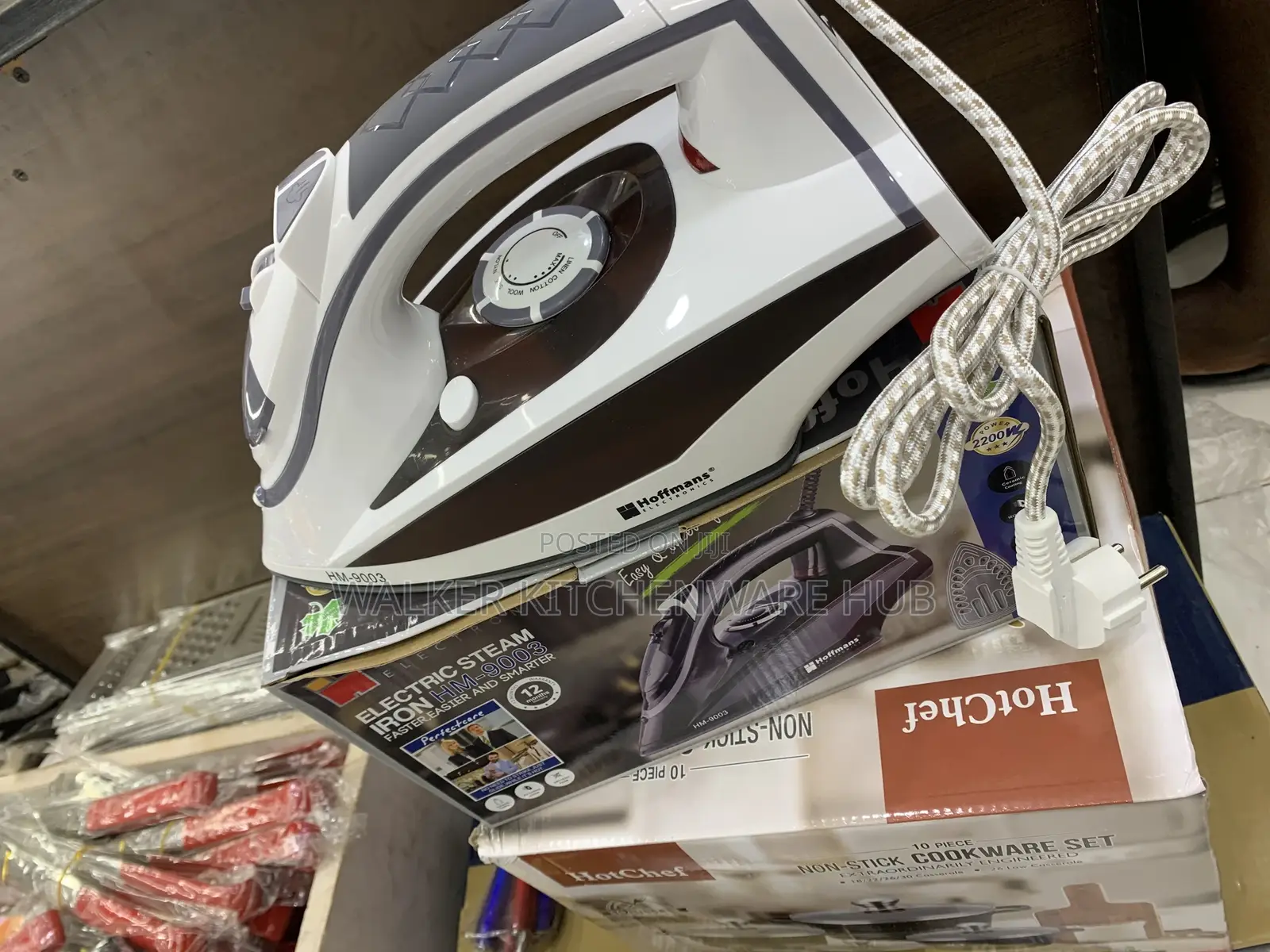 Hoffmans Steam Flat Iron