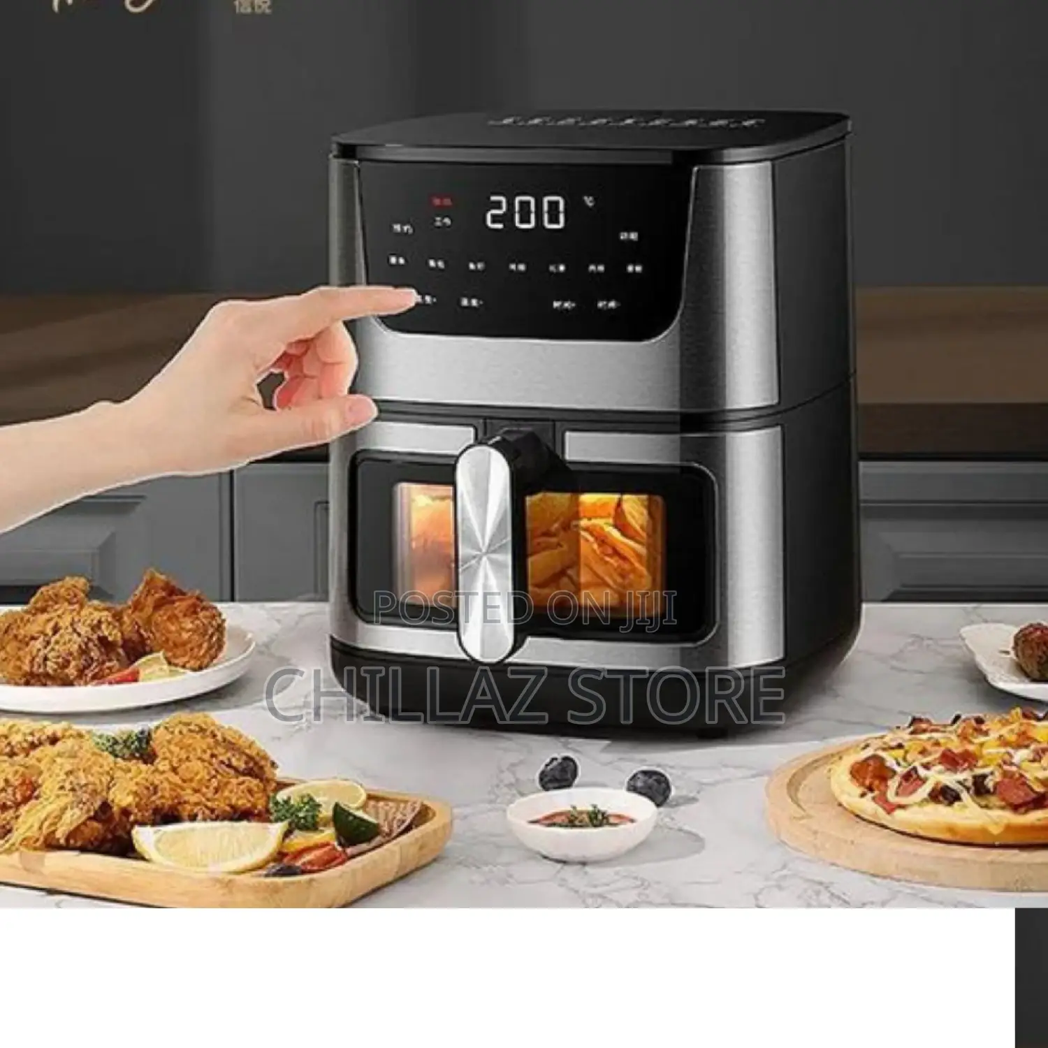 8.0L Oil Free Raf Electric Air Fryer.