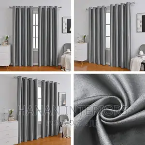 Pair of Quality Curtains With Nets