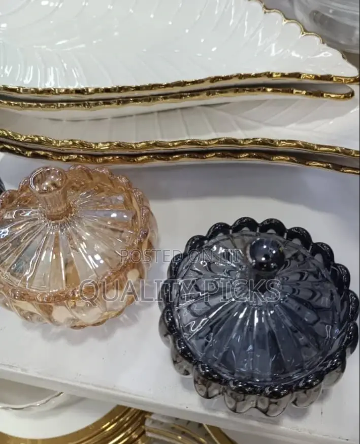 Glass Sugar Bowl
