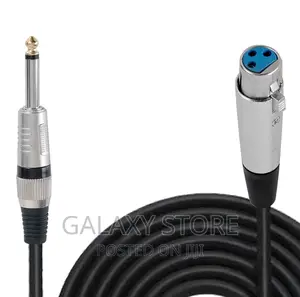6.35mm Jack Male to XLR 3PIN Female Cord Wire for Microphone