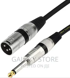 6.35mm Jack Male to XLR 3PIN Female Cord Wire for Microphone
