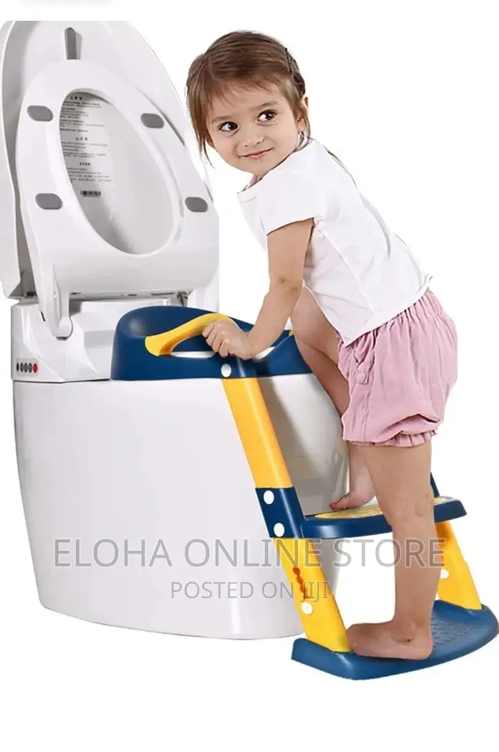 Comfortable Potty Training Seat/Toilet Ladder
