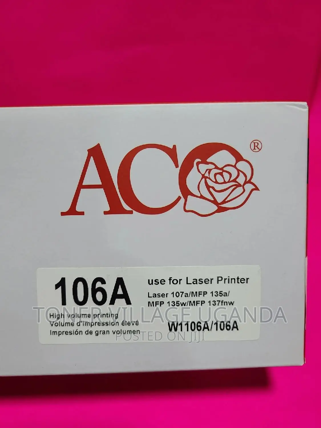 106A Cartridge for Use in Hp 107a 107w Mfp135a Mfp135w