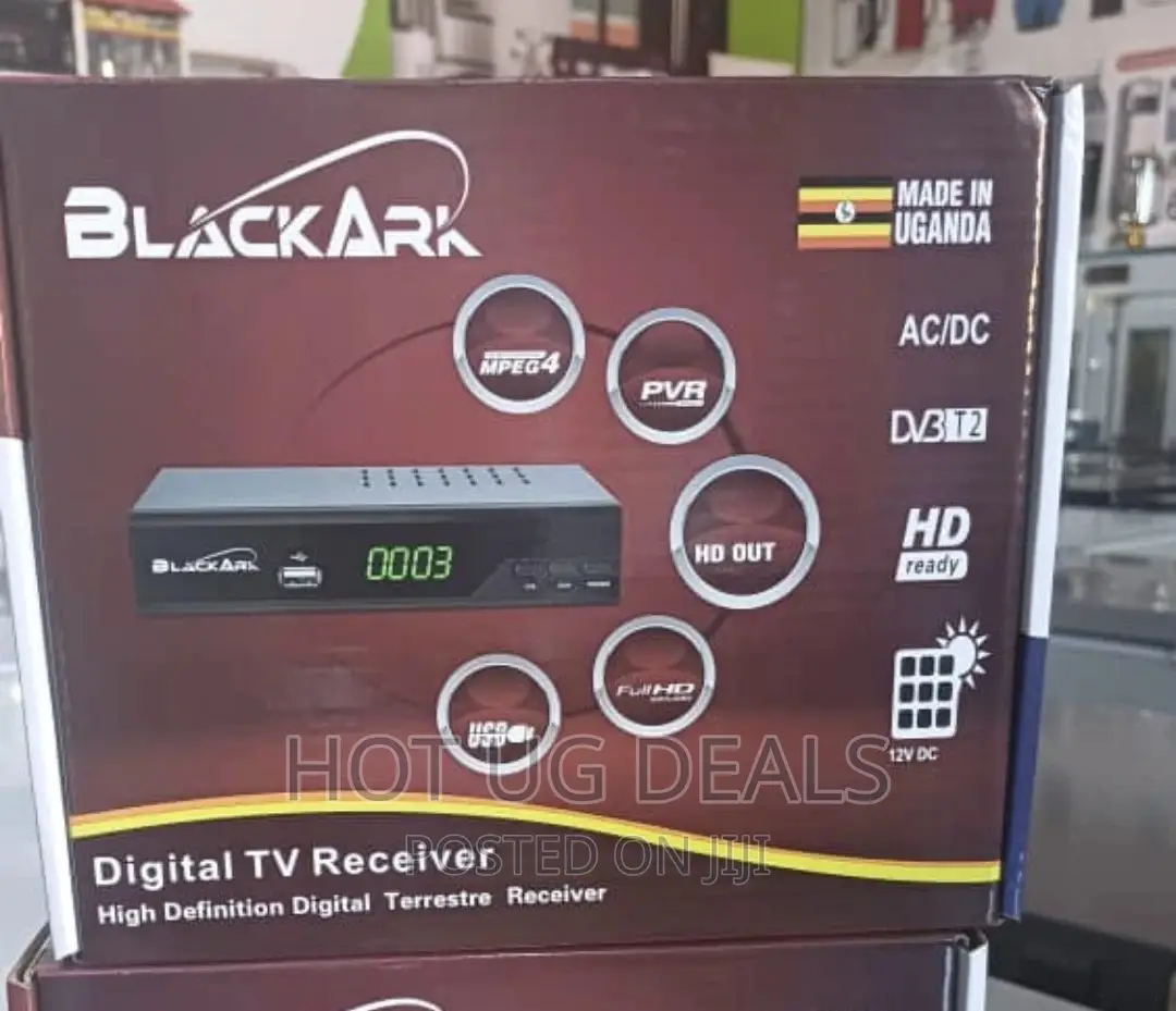 Free to Air Decoder HD 1080 DVB T2 Terrestrial – Black