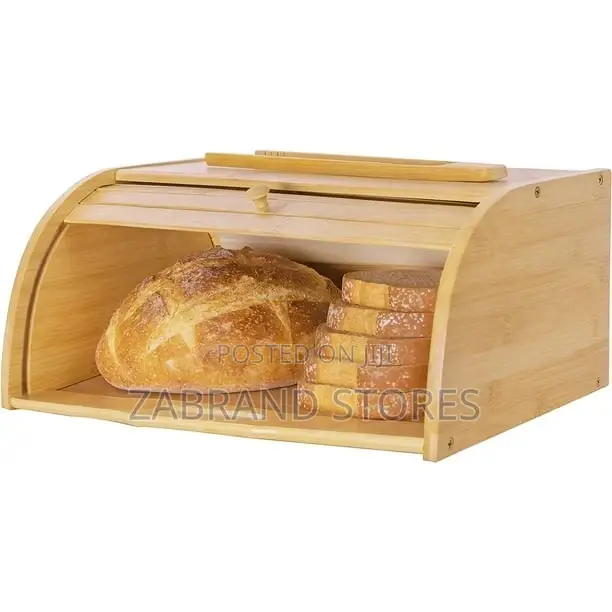 Bamboo Bread Storage Box