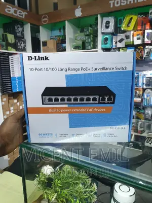 Photo - D-Link 10-Port 10/100 Long Range Poe Surveillance Switch