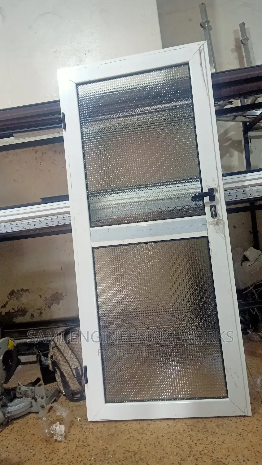 Aluminum Sauna Bathroom Door Full Glass